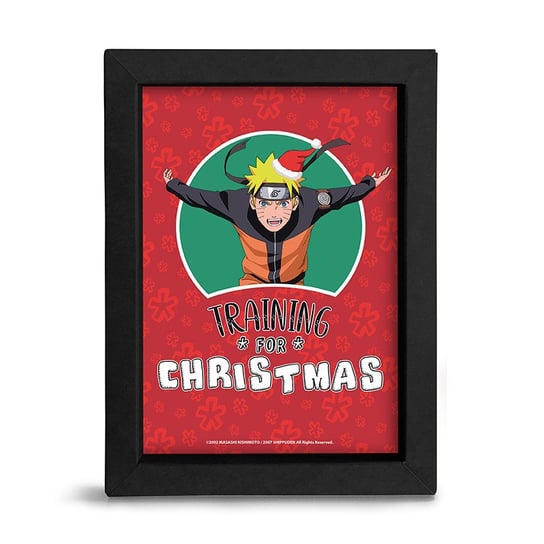 Obrazek w ramce Naruto Shippuden - "TRAINING FOR CHRISTMAS" Abysse Corp