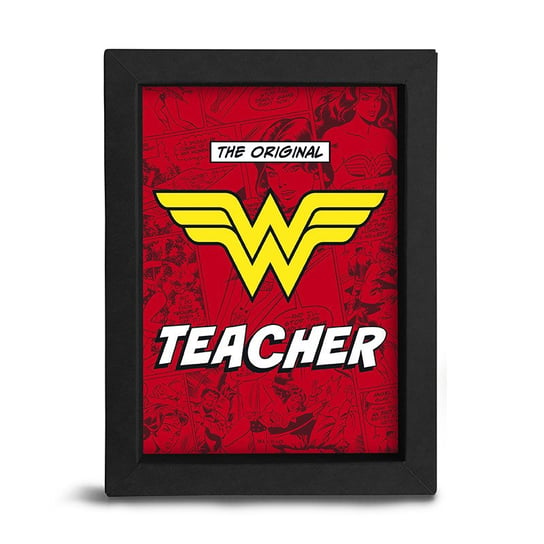 Obrazek w ramce Wonder Woman - THE ORIGINAL "W" TEACHER DC COMICS