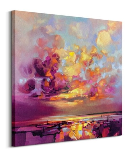 Obrazy na płótnie Cloud Construction Scott Naismith na ścianę do sypialni 85x85 cm Art Group