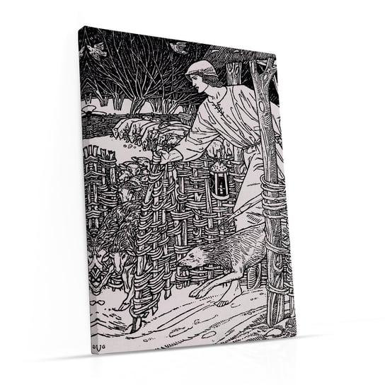 Obrazy na płótnie reprodukcja William Morris Kalendarz Pasterzy zawierający dwanaście Eglog, odpowiadających dwunastu Miesiącom - Premium WallPark.pl