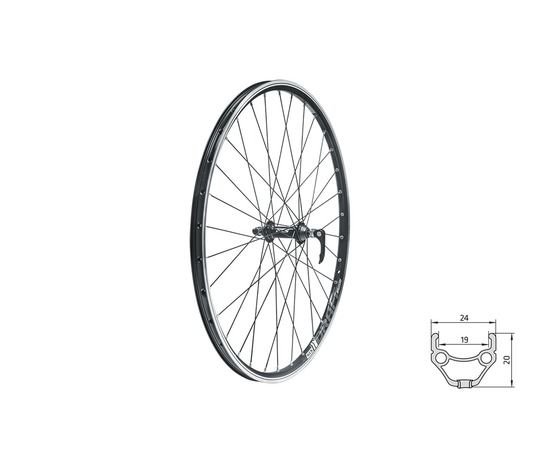 Obręcz Koło Rowerowe Kellys Draft V-Brake F 26" | Black Kellys