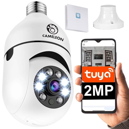 Obrotowa Kamera Wifi Ip Monitoring 360 W Żarówce Żarówka E27 Full Hd Tuya Ga-M2061 LOGIT