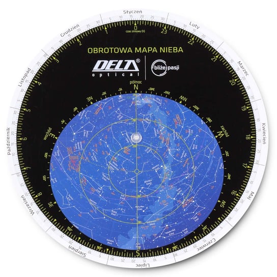Obrotowa mapa nieba Delta Optical Delta Optical