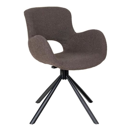Obrotowe krzesło do jadalni - House Nordic - Amorim - Tkanina - Brąz Inna marka