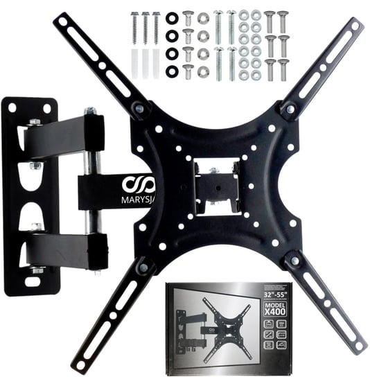OBROTOWY ŚCIENNY UCHWYT WIESZAK DO TELEWIZORA TV VESA 32-55 CALE Inna marka