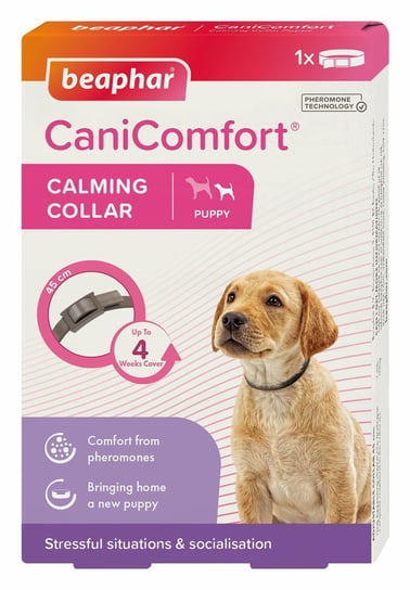 Obroża behawioralna z feromonami dla szczeniąt CaniComfort Calming Collar Puppy 45cm Beaphar