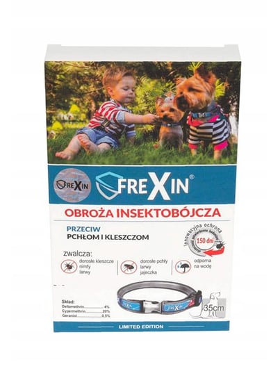 Obroża insektobójcza FreXin dla psa 35 cm Laboratorium Organiczne