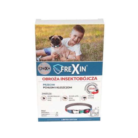 Obroża insektobójcza FreXin dla psa 45 cm Laboratorium Organiczne