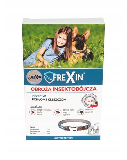 Obroża insektobójcza FreXin dla psa 65 cm Laboratorium Organiczne