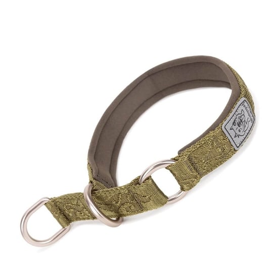 Obroża półzaciskowa dla psa Winhyepet S (30 - 40 cm), khaki Winhyepet