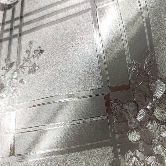 Obrus Cerata Silver Bloom 140 x 160 [cm] Wisan
