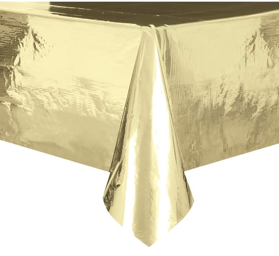 Obrus foliowy, złoty, 137x213 cm Unique