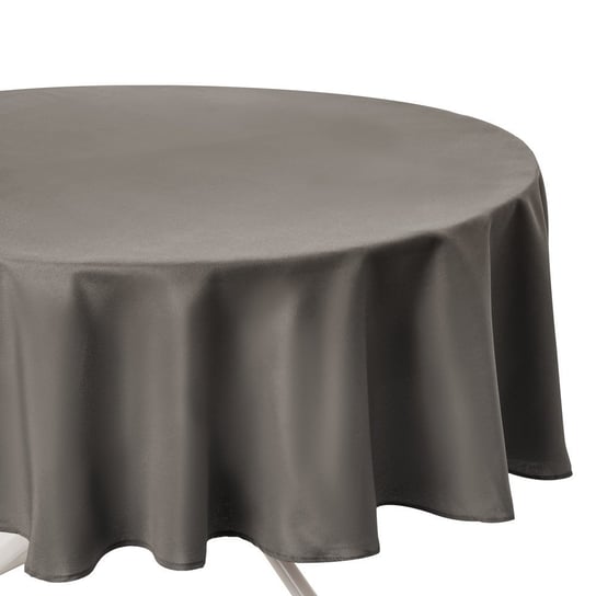 Obrus  na stół plamoodporny ATMOSPHERA, brązowy, 180 cm Atmosphera