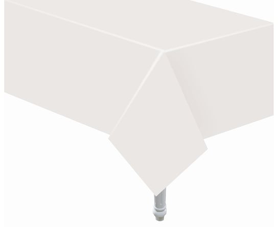 Obrus papierowy biały, 132x183 cm GoDan