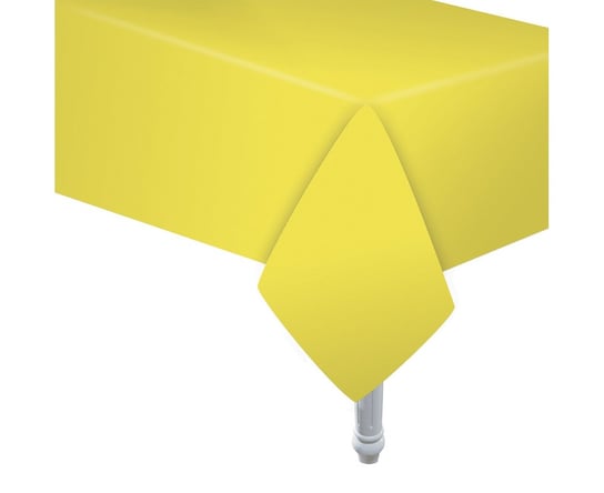 Obrus papierowy żółty (101C), 132x183 cm GoDan