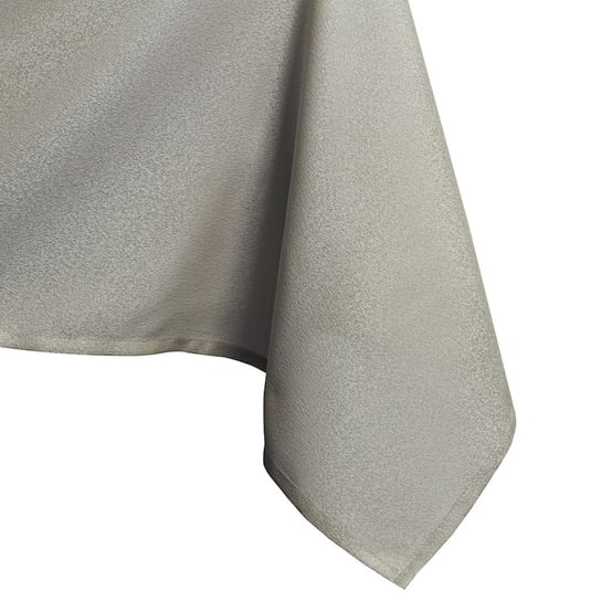 Obrus plamoodporny AMELIAHOME Empire, okrągły, taupe, 120x120 cm AmeliaHome