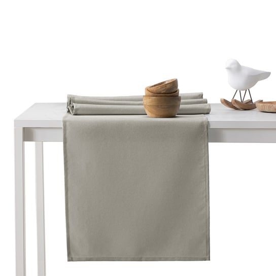 Obrus plamoodporny AMELIAHOME Empire, taupe, 150x350 cm AmeliaHome