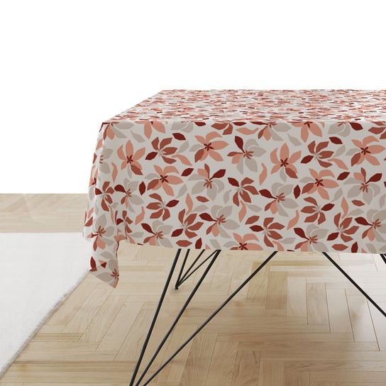 Obrus SUMMER wzór SM31 | kwiaty w odcieniach różu 150 x 150 cm Decordruk