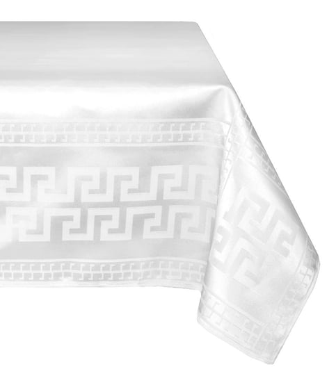 Obrus teflonowy MESA Grecka, biały, 110x160 cm Mówisz i Masz