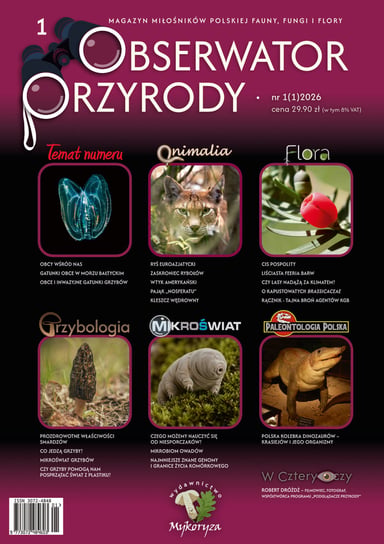 Obserwator Przyrody Wydawnictwo Mykoryza Mateusz Słyk