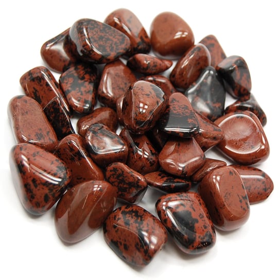 Obsydian mahoniowy, naturalny kamień bębnowany (2-3 cm) The Best Life