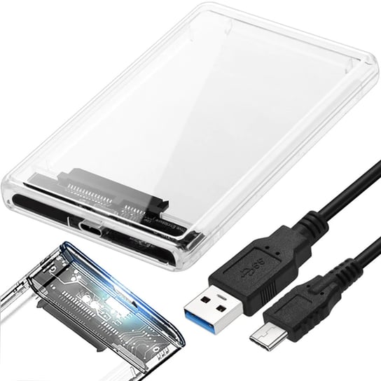 OBUDOWA DYSKU 2,5'' KIESZEŃ HDD SATA USB 3.0 retoo