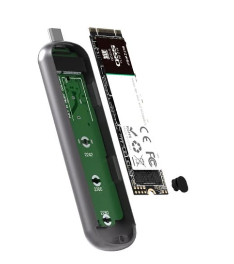 Obudowa dysku SATA M.2 SSD BlitzWolf BW-SSDE4 B-key, NVMe, 5Gbps, USB-C 3.1 BlitzWolf