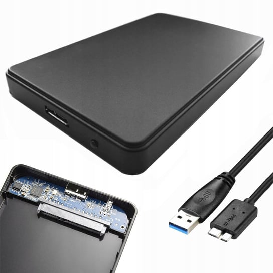 Obudowa Dysku Verk Group, Kieszeń HDd SSD 2,5'' USB 3.0 Sata VERK GROUP