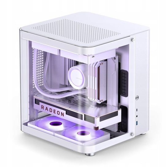 Obudowa Jonsbo TK-1 2.0 White Micro Tower biały Inna marka