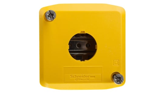 Obudowa kasety 1-otworowa 22mm żółta IP65 XALK01 Schneider Electric