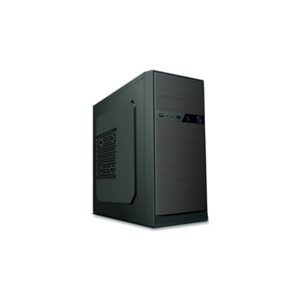 Obudowa komputera Coolbox M500 Tower 500 W, czarna – Obudowa komputera (wieża, PC, Micro-ATX, czarna, 500 W, 120 mm) coolbox