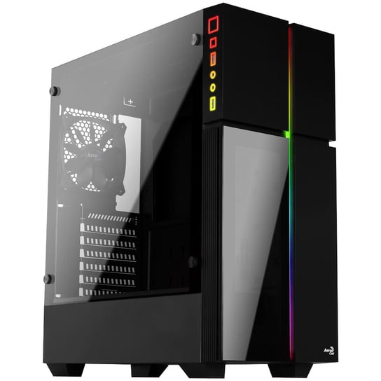 Obudowa komputerowa Aerocool, PGS PLAYA RGB AEROPGSPLAYARGB-TG, ATX, Micro ATX, Mini ATX, czarny Aerocool