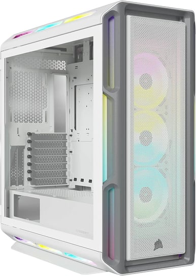 Obudowa Komputerowa Corsair iCUE 5000T RGB TG White ATX Midi Tower Okno USB Corsair