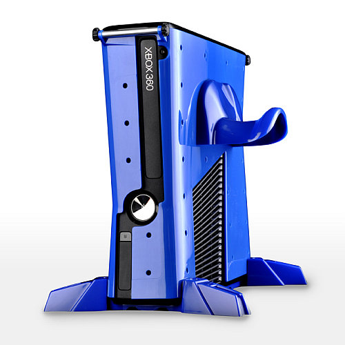Obudowa VAULT Xbox 360 niebieska Calibur 11