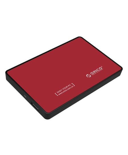 Obudowa zewnętrzna dysku Orico SSD/HDD 2.5", SATA III (czerwona) Orico