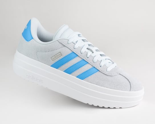 Obuwie damskie sportowe ADIDAS VL COURT BOLD J IH8033  szare zamsz skóra naturalna 37,5 Inna marka