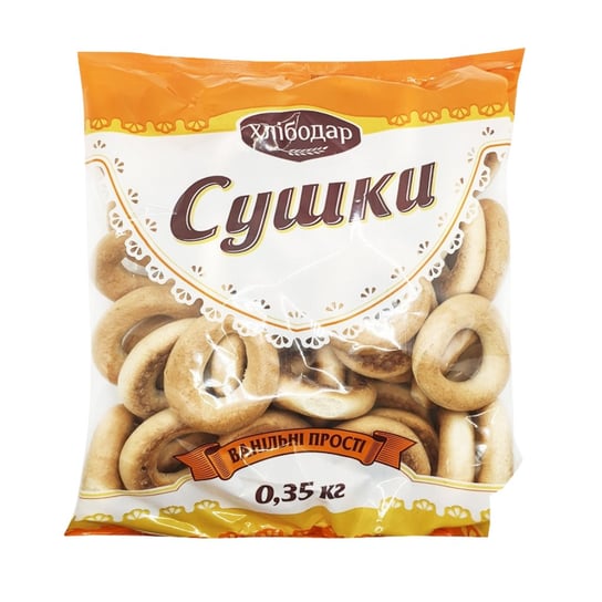 Obwarzanki waniliowe "Hlibodar" 350g Inny producent