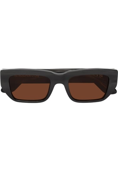 RETROSUPERFUTURE Occhiali Da Sole Uomo Modello 1968 - Nero, Taglia 52 - 2