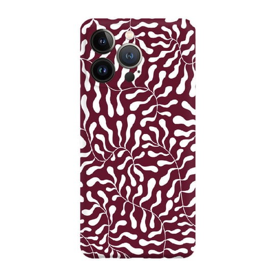 Ocean glow W - iPhone 13 Pro Etui matowe bordo [TIF 30E] PieceofCase