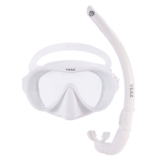 OCEAN VIBES Zestaw do snorkelingu - White Focus YEAZ