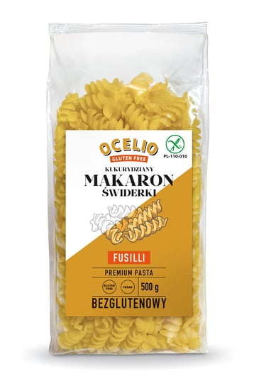 OCELIO Bezglutenowy Makaron Świderki Fusilli 500g Ocelio