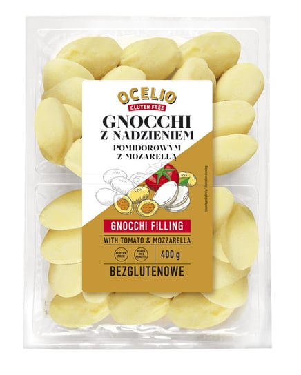 Ocelio Gnocchi z nadzieniem mozarella i pomidor 400g Ocelio