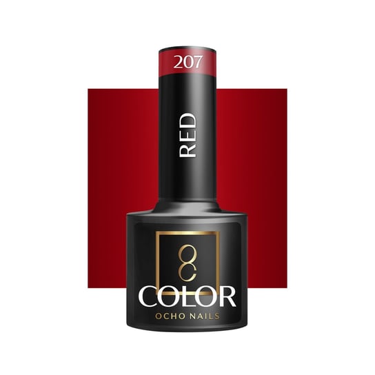 OCHO NAILS Lakier hybrydowy red 207 -5 g Inna marka