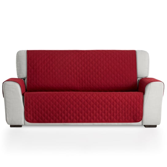 Ochraniacz jednostronny na sofę 2 osobową, BESTCOVERS, czerwony BESTCOVERS