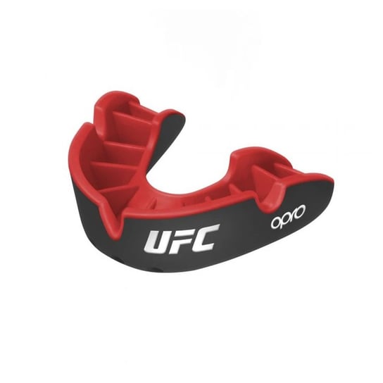 Ochraniacz na zęby Opro - UFC Silver GEN2 - czarny/czerwony Opro
