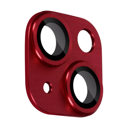 Ochrona aparatu ze szkła hartowanego IPhone 14/14 Plus Stop aluminium w kolorze czerwonym Avizar