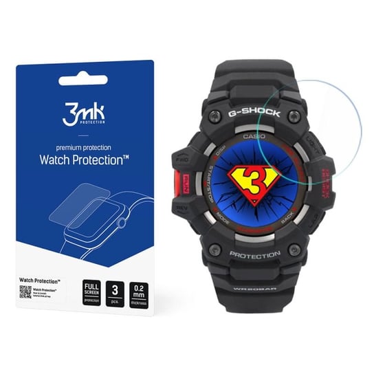 Ochrona na ekran smartwatcha Casio G-Shock GBD-100-1ER - 3mk Watch Protection 3MK