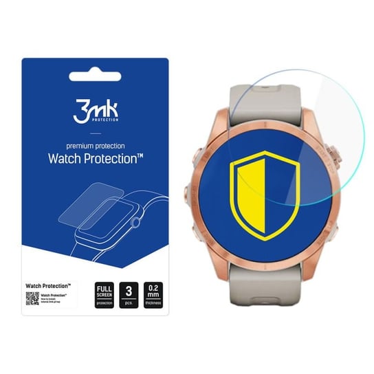 Ochrona na ekran smartwatcha Garmin Fenix 7s - 3mk Watch Protection 3MK
