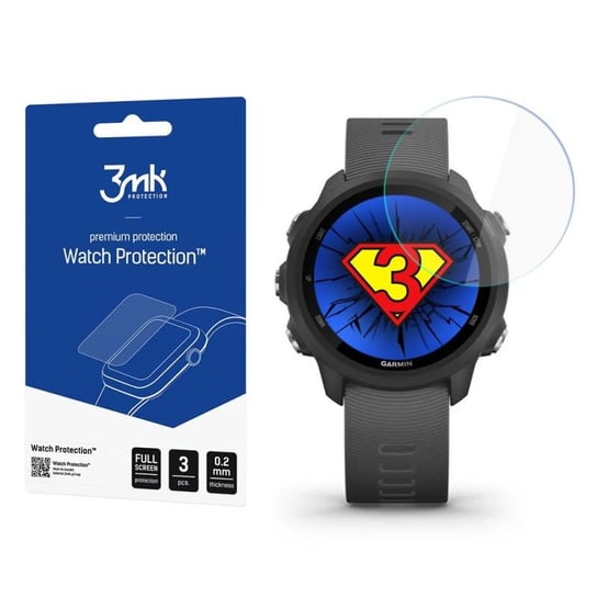 Ochrona na ekran smartwatcha Garmin Forerunner 245 - 3mk Watch Protection 3MK
