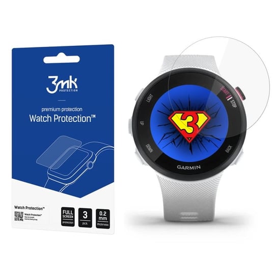 Ochrona na ekran smartwatcha Garmin Forerunner 45s - 3mk Watch Protection 3MK